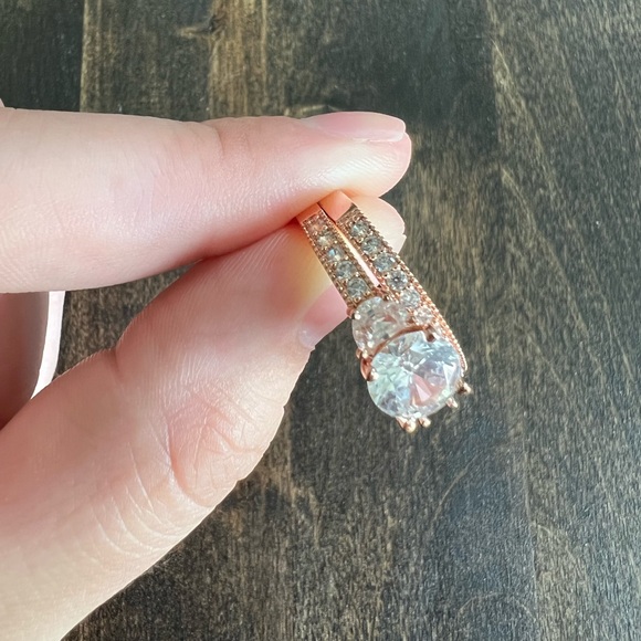 Rose Gold Engagement/Wedding Band - Picture 4 of 5